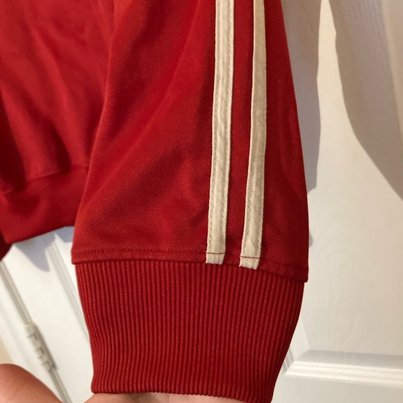 Vintage Fred Perry Sportswear Full Zip Striped Track Jacket Red Men’s Size Large - Picture 10 of 14